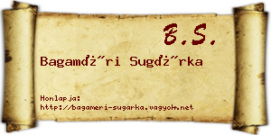 Bagaméri Sugárka névjegykártya